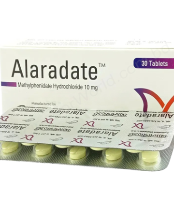 Methylphenidate Hydrochloride (Alaradate 10mg) Rx