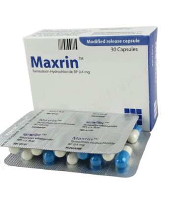 Tamsulosin Hydrochloride (Maxrin 0.4mg) Rx