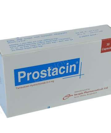 Tamsulosin Hydrochloride (Prostacin 0.4mg) Rx