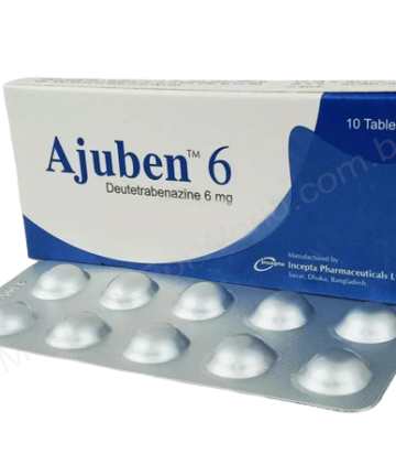 Deutetrabenazine (Ajuben 12mg / 6mg) Rx