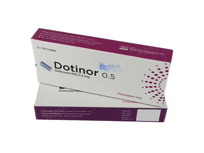 Dotinurad (Dotinor 0.5mg / 1mg) Rx Dotinurad (Dotinor 0.5mg / 1mg) Rx