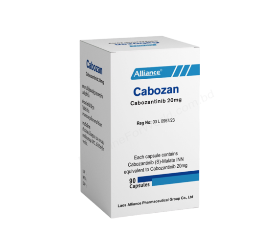 Cabozantinib (Cabozan 20mg) Rx Cabozantinib (Cabozan 20mg) Rx