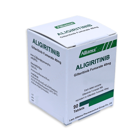 Gilteritinib (Aligiritinib 40mg) Rx Gilteritinib (Aligiritinib 40mg) Rx