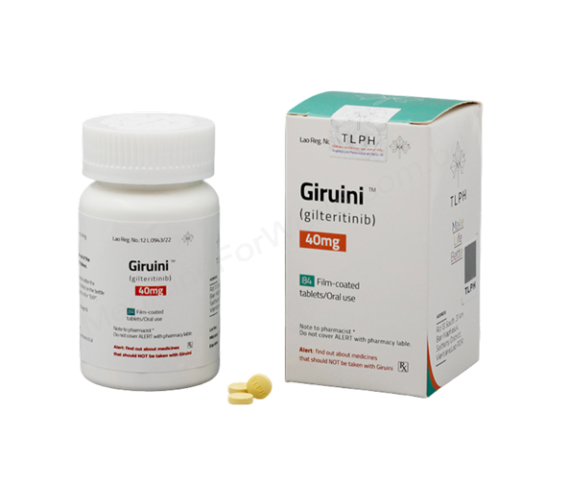 Gilteritinib (Giruini 40mg) Rx Gilteritinib (Giruini 40mg) Rx
