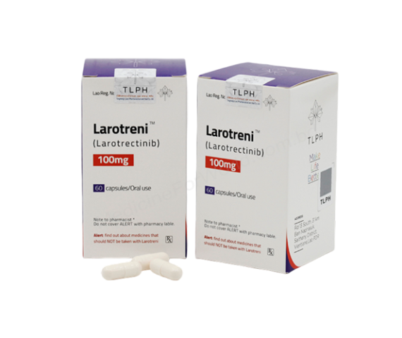 Larotrectinib (Larotreni 100mg) Rx Larotrectinib (Larotreni 100mg) Rx