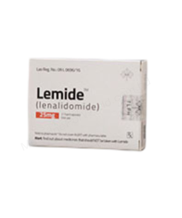 Lenalidomide (Lemide 10mg / 2.5mg / 25mg / 5mg) Rx