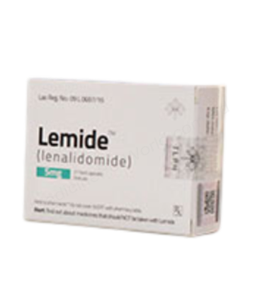 Lenalidomide (Lemide 10mg / 2.5mg / 25mg / 5mg) Rx