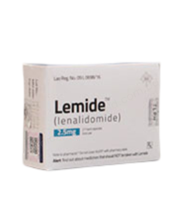 Lenalidomide (Lemide 10mg / 2.5mg / 25mg / 5mg) Rx