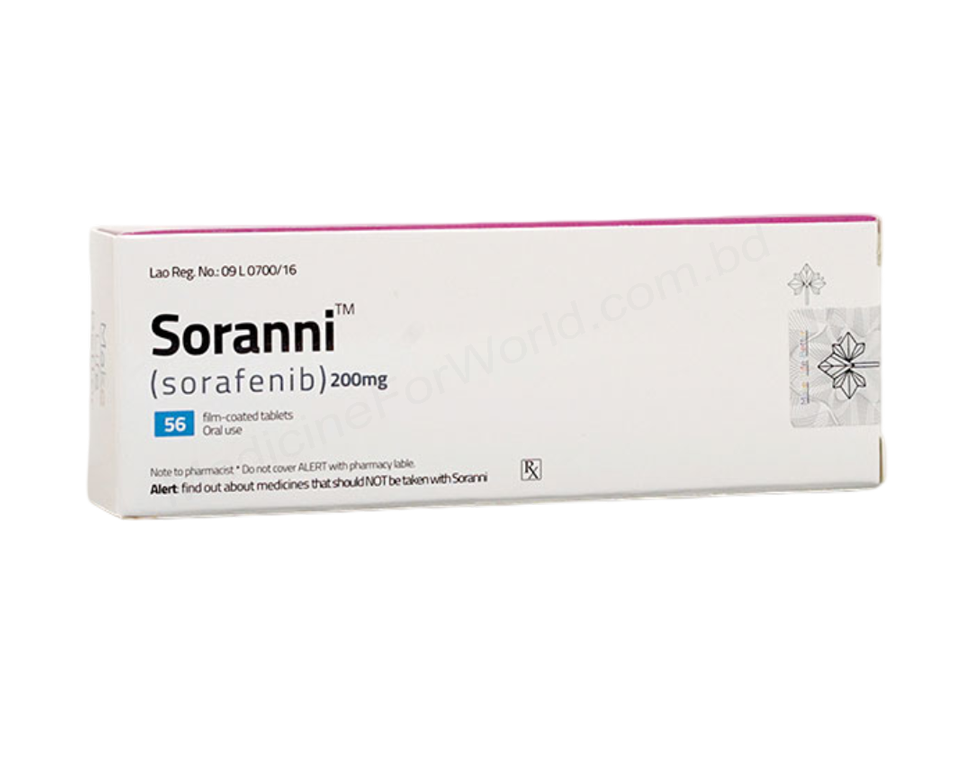 Sorafenib (Soranni 200mg) Rx Sorafenib (Soranni 200mg) Rx