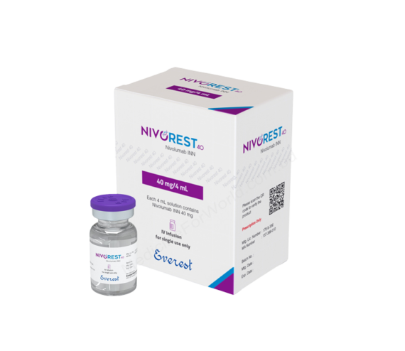 Nivolumab (Nivorest 100mg/ 10ml / 40mg/ 4ml) Rx Nivolumab (Nivorest 100mg/ 10ml / 40mg/ 4ml) Rx