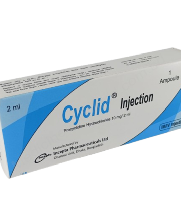 Procyclidine hydrochloride (Cyclid 10mg/ 2ml) Rx