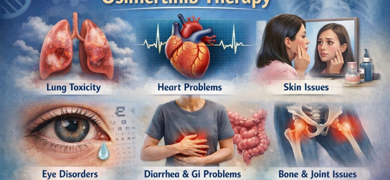 The long-term side effects of osimertinib therapy