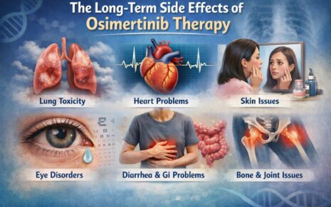 The long-term side effects of osimertinib therapy