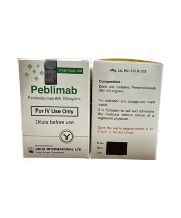 Pembrolizumab (Peblimab 100mg/ 4ml) Rx