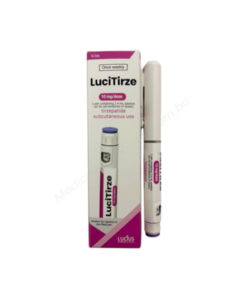 Tirzepatide (LuciTirze 10mg/ 2.4ml / 12.5mg/ 2.4ml / 15mg/ 2.4ml / 2.5mg/ 2.4ml / 5mg/ 2.4ml / 7.5mg/ 2.4ml) Rx