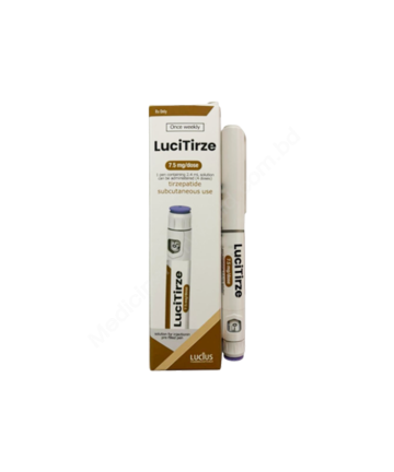Tirzepatide (LuciTirze 10mg/ 2.4ml / 12.5mg/ 2.4ml / 15mg/ 2.4ml / 2.5mg/ 2.4ml / 5mg/ 2.4ml / 7.5mg/ 2.4ml) Rx