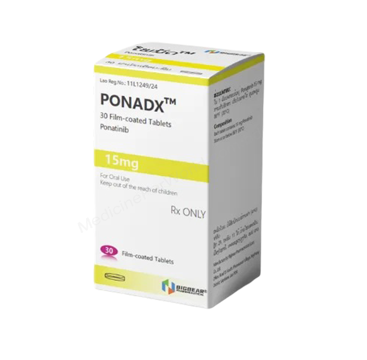 Ponatinib (PONADX 15mg / 45mg) Rx