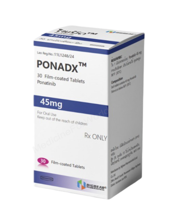 Ponatinib (PONADX 15mg / 45mg) Rx