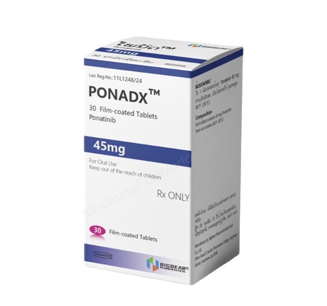 Ponatinib (PONADX 15mg / 45mg) Rx