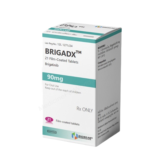 Brigatinib (BRIGADX 180mg / 90mg) Rx