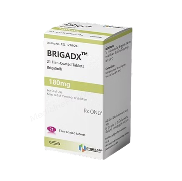 Brigatinib (BRIGADX 180mg / 90mg) Rx