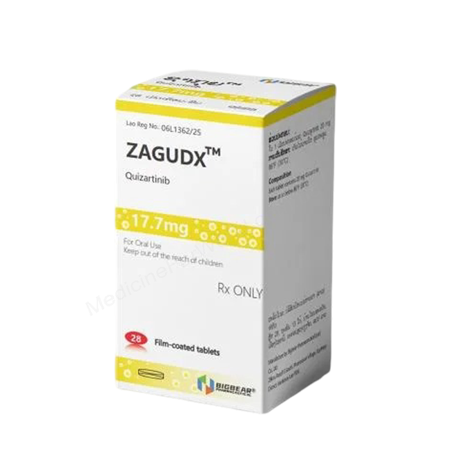 Quizartinib (ZAGUDX 17.7mg / 26.5mg) Rx