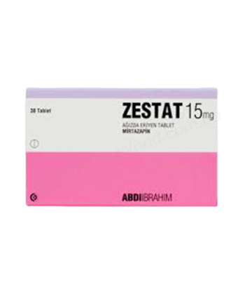 MIRTAZAPINE (ZESTAT 15mg) Rx