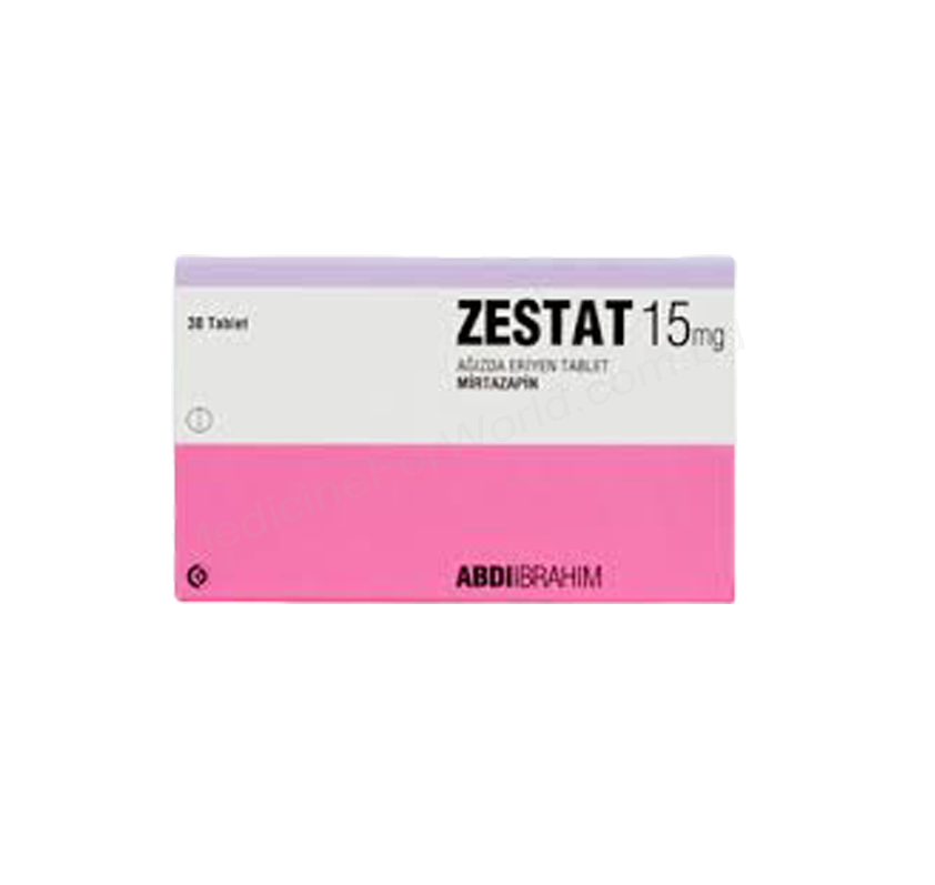 MIRTAZAPINE (ZESTAT 15mg) Rx