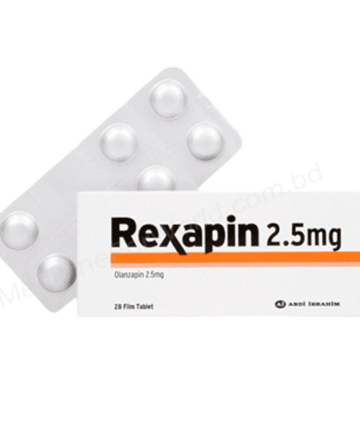OLANZAPINE (REXAPIN EASYTAB 10mg / 2.5mg / 20mg) Rx