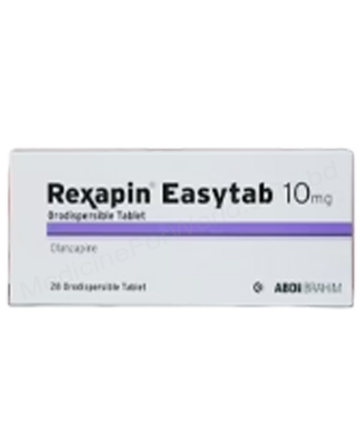 OLANZAPINE (REXAPIN EASYTAB 10mg / 2.5mg / 20mg) Rx