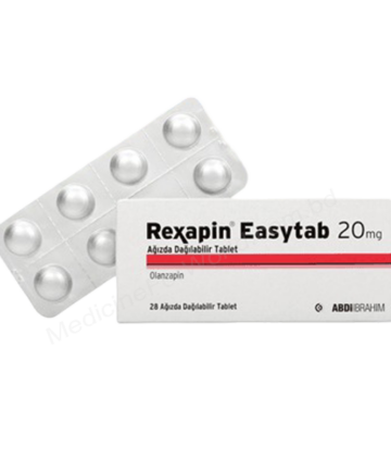 OLANZAPINE (REXAPIN EASYTAB 10mg / 2.5mg / 20mg) Rx