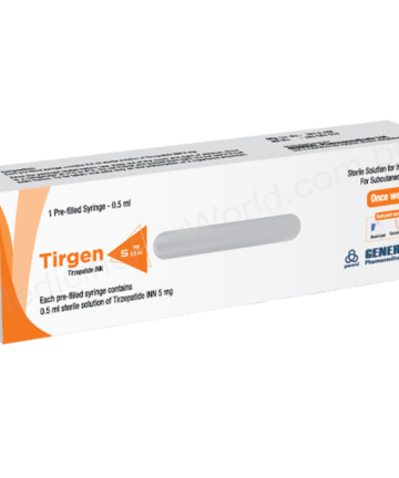 Tirzepatide (Tirgen 10mg/ 0.5ml / 12.5mg/ 0.5ml / 15mg/ 0.5ml / 2.5mg/ 0.5ml / 5mg/ 0.5ml / 7.5mg/ 0.5ml) Rx