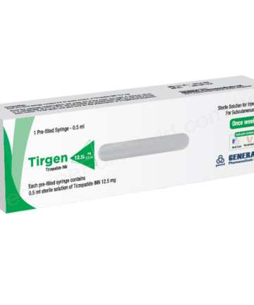 Tirzepatide (Tirgen 10mg/ 0.5ml / 12.5mg/ 0.5ml / 15mg/ 0.5ml / 2.5mg/ 0.5ml / 5mg/ 0.5ml / 7.5mg/ 0.5ml) Rx
