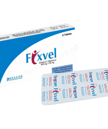Sofosbuvir+ Velpatasvir (Fixvel 400mg + 100mg) Rx