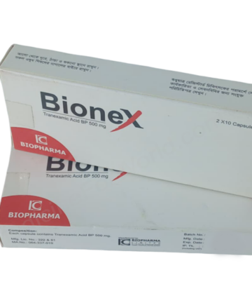 Tranexamic Acid (Bionex 500mg) Rx