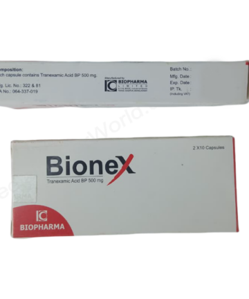 Tranexamic Acid (Bionex 500mg) Rx