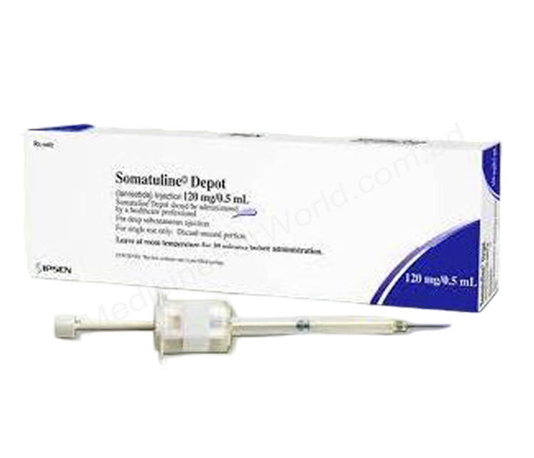 SOMATULINE DEPOT (Lanreotide Acetate 120mg/ 0.5ml) Rx