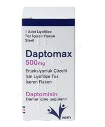 DAPTOMYCIN (DAPTOMAX 500mg) Rx